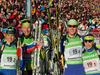 Teja Gregorin, Klemen Bauer, Jakov Fak in Andreja Mali