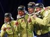Teja Gregorin, Andreja Mali, Klemen Bauer in Jakov Fak
