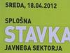 Stavka javnega sektorja
