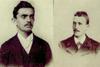 Ivan Cankar (fotografiran leta 1896) in Josip Murn (posnetek iz leta 1898), dva od revnih dijakov, ki sta uživala gostoljubje Franjine kuhinje in Ivanove zasebne knjižnice.