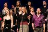 Perpetuum Jazzile znova napolnil Križanke. Tudi tokrat je pokalo po šivih. Foto: MMC RTV SLO/Sandi Fišer