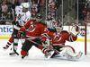 Anže Kopitar - Bryce Salvador in Martin Brodeur