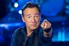 Dobre tri ure in dvajset minut je Springsteen še drugo noč zapored - po Firencah dan prej - razgreval italijansko občinstvo. Foto: MMC RTV SLO/Sandi Fišer