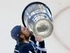 Zgodovinska podoba za zgodovinski trenutek slovenskega športa. Anže Kopitar, kapo dol! Foto: Reuters