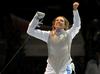 Valentina Vezzali je le v posamezni konkurenci osvojila tri zlate olimpijske medalje, šestkrat je bila svetovna prvakinja, petkrat pa evropska. Foto: EPA