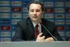 Slaviša Stojanović je postal novi trener Crvene zvezde, potem ko je nepričakovano odstopil Portugalec Ricardo Sa Pinto. Foto: MMC RTV SLO/Sandi Fišer