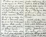 Rokopis tamburaša Ivana Žela v bogoslovskem lističu, kjer govori o nemški nestrpnosti do tamburašev v tem zavodu.