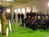 Predsednik Društva športnih novinarjev Slovenije Jože Zidar je nagovoril nekatere člane Hrama športnih junakov. DŠNS je Hram odprl ob pomoči Mestne občine Ljubljana, Javnega zavoda šport Ljubljana, Muzeja športa in Fundacije za šport. Foto: BoBo