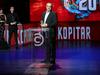 Najboljši športnik Slovenije je Anže Kopitar. Na razglasitvi je nagrado prevzel njegov oče Matjaž Kopitar, selektor slovenske hokejske reprezentance. Foto: MMC RTV SLO/Sandi Fišer
