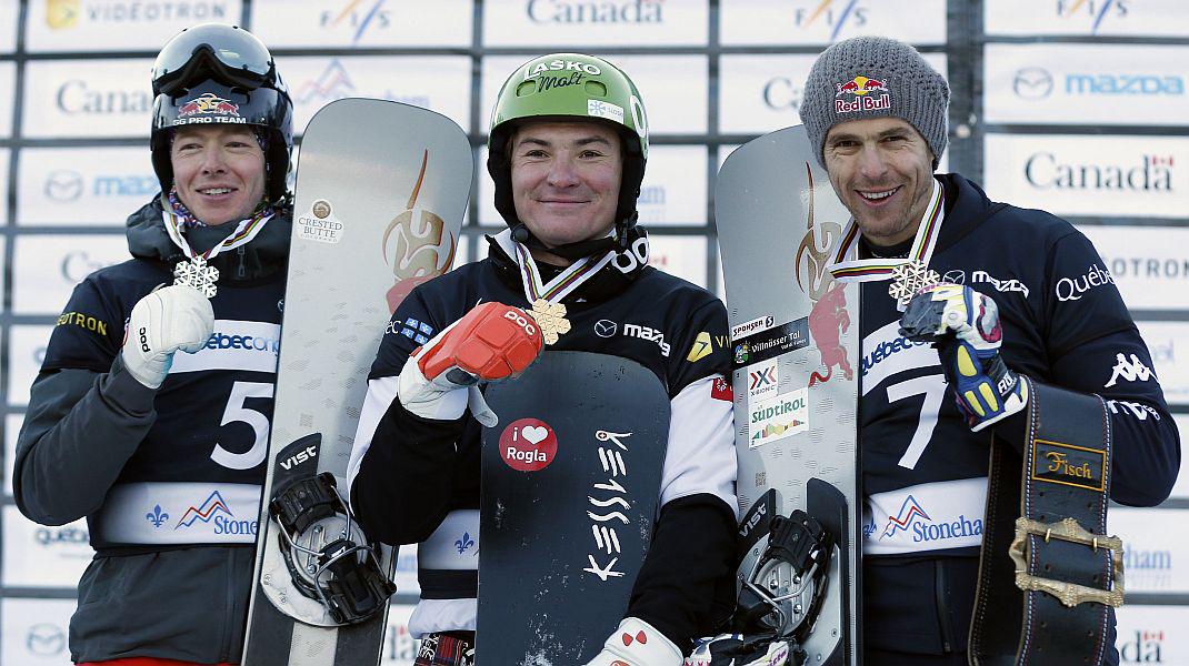 Justin Reiter, Rok Marguč in Roland Fischnaller