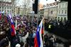 Zbor za republiko, Kongresni trg, 8. 2. 2013