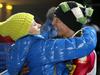 Kamil Stoch z ženo Ewo