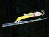 Peter Prevc je v Predazzu v življenjski formi. V soboto bi lahko osvojil še tretjo medaljo. Foto: EPA