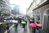 9. februarja se je na 4. vstaji na ulicah Ljubljane zbralo okoli 5.000 ljudi. Foto: MMC/Miloš Ojdanić