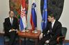 Janez Janša in Zoran Milanović