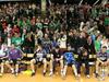 Mariborčani po koncu tekme v EWS Areni, kjer se je zbralo 4.300 gledalcev, niso skrivali razočaranja. Domače so imeli že na kolenih. Foto: Boštjan Selinšek