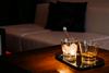 pijača, alkohol, led, kozarec, whisky, lokal, bar