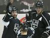 Justin Williams in Anže Kopitar