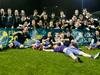Maribor je na dobri poti, da ponovi lanski dosežek in zmagi v državnem prvenstvu doda še pokalno lovoriko. Foto: Aleš Fevžer