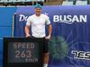 ATP pri hitrostih servisov zaradi različne variabilnosti merilnih naprav ne dokumentira uradnih svetovnih rekordov. Najhitrejši servis je sicer lani na challengerju v Busanu v Južni Koreji v polje poslal Avstralec Samuel Groth. Njegov servis je meril 263 km/h. Foto: YouTube