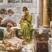 John Poynter: Kotiček na trgu iz leta 1887.