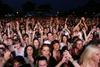 Pred kratkim je Kino Šiška preko nove promocijske platforme MENT povezali z največjim hrvaškim festivalom popularne glasbe InMusic in razpisali natečaj za domače glasbene ustvarjalce, ki bi želeli nastopiti ob boku izvajalcem, kot so The Black Keys, Pixies, MGMT, Foals, Jagwar Ma ... Izbor se bo končal na isti večer kot bo potekal finalni izbor za še en natečaj za neuveljavljene skupine Šourock. Foto: MMC RTV SLO