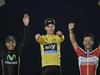 Nairo Quintana, Chris Froome in Joaquin Rodriguez