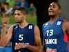 Nicolas Batum je v povprečju dosegal po 11,6 točke, 5,1 skoka in 2,3 podaje na tekmo, Boris Diaw pa 10,4 točke, 4,6 skoka ter 3,4 podaje. Foto: EPA