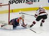 Jason LaBarbera (Edmonton Oilers) - Ryane Clowe (New Jersey Devils)