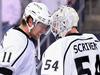 Ben Scrivens je bil prvi junak Kraljev, saj je ubranil 37 od 39 strelov, drugi pa je v podaljšku postal Anže Kopitar. Foto: Reuters