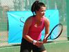 Nastja Kolar se je konec novembra na močnem ITF-turnirju v Šarm el Šejku iz kvalifikacij prebila v veliki finale, kjer pa zaradi zastrupitve s hrano ni bila več pri močeh. Foto: Osebni arhiv Nastje Kolar