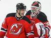 Jaromir Jagr in Martin Brodeur (New Jersey Devils)