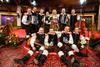 Zmagovalna ansambla Slovenske polke in valček 2013 - Tapravi faloti so prejeli nagrado za najboljšo polko festivala in ansambel Nemir, ki je prejel nagrado za najboljši valček festivala. (Foto: Žiga Culiberg) Foto: