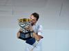 Stanislas Wawrinka je odigral sanjski turnir, premagal je najboljša igralca sveta in se zasluženo veselil prvega naslova na turnirjih za grand slam. Foto: EPA