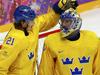 Loui Eriksson in Henrik Lundqvist (Švedska)
