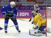 Tomaž Razingar (Slovenija) in Henrik Lundqvist (Švedska)