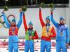 Aleksej Volkov, Jevgenij Ustjugov, Dmitri Mališko in Anton Šipulin