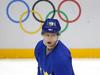 Nicklas Bäckström, sicer član Washington Capitalsov, si bo okoli vratu le obesil srebrno medaljo. Foto: EPA