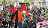 Protest študentov proti predlogu novega zakona o visokem šolstvu (Zvis), 16. 4. 2014