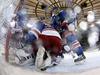 Henrik Lundqvist in Derek Stepan (New York Rangers)
