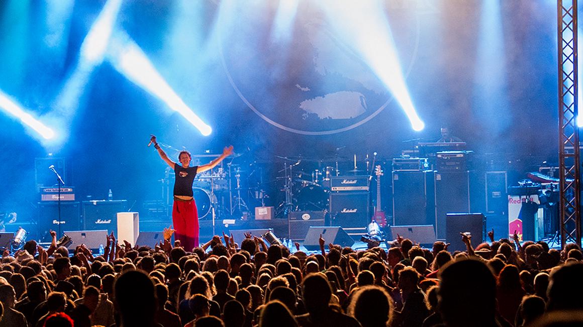 Utrinek ene izmed preteklih izvedb festivala Gora Rocka. Foto: Zoran Abram