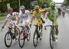 Rafal Majka, Thiubaut Pinot, Vincenzo Nibali in Peter Sagan