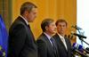 Dejan Židan, Karl Erjavec in Miro Cerar