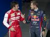 Fernando Alonso in Sebastian Vettel sta skupaj osvojila šest dirkaških naslovov svetovnega prvaka v formuli ena. Foto: EPA