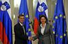 Miro Cerar in Alenka Bratušek