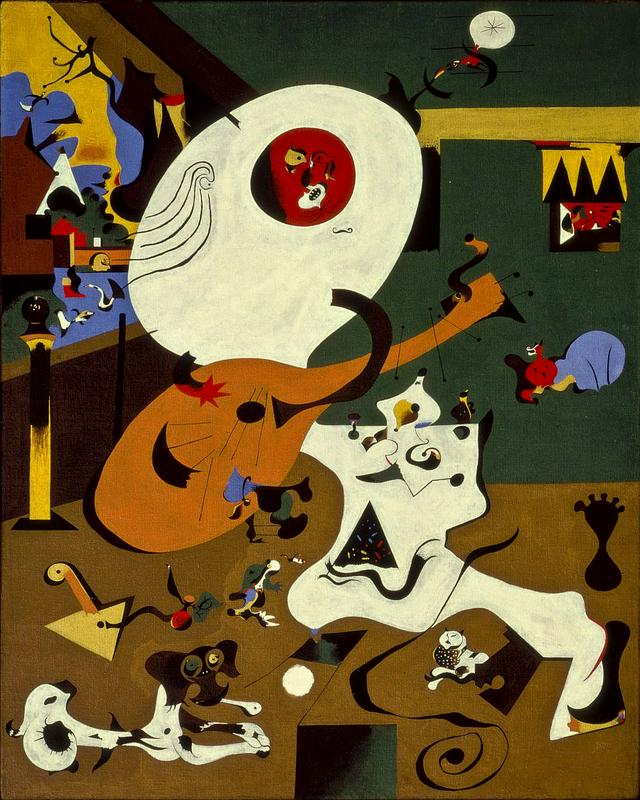 Joan Miró: Nizozemski interjerji, 1928.
