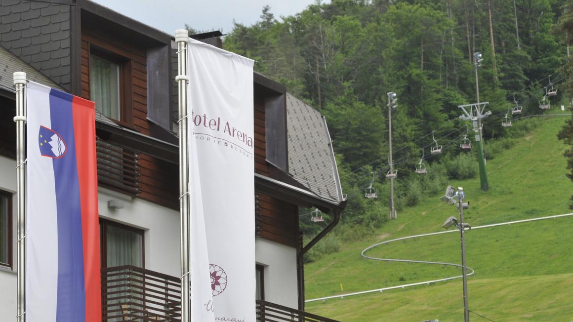 Hotel Arena ob vznožju mariborskega Pohorja Foto: BoBo