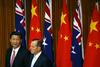 Ši Džinping in Tony Abbott