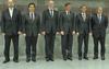 slavnostna seja. Miro Cerar, Milan Brglez, Branko Masleša, Borut Pahor