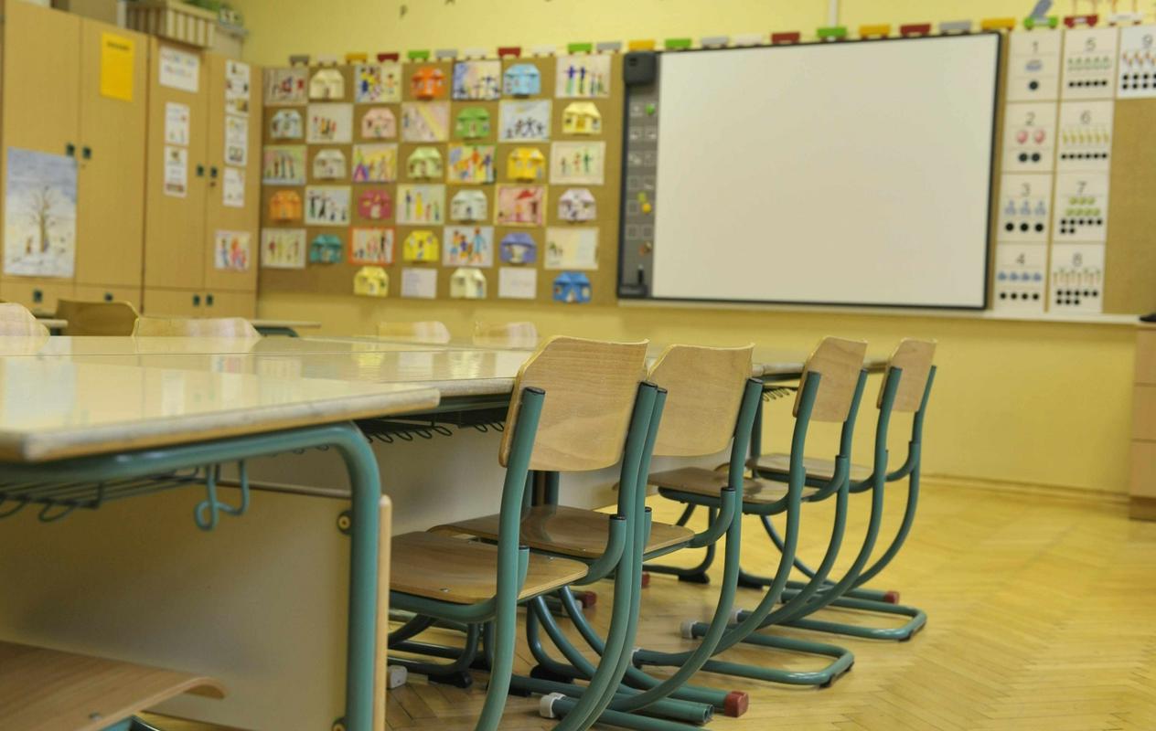 Slovenski osnovnošolci pri obveznih predmetih v celotni devetletki presedijo najmanj 7740 pedagoških ur ali v povprečju 860 na šolsko leto. Skozi devetletko jih poučujejo o 18 obveznih in še nekaj izbirnih predmetih. Foto: BoBo